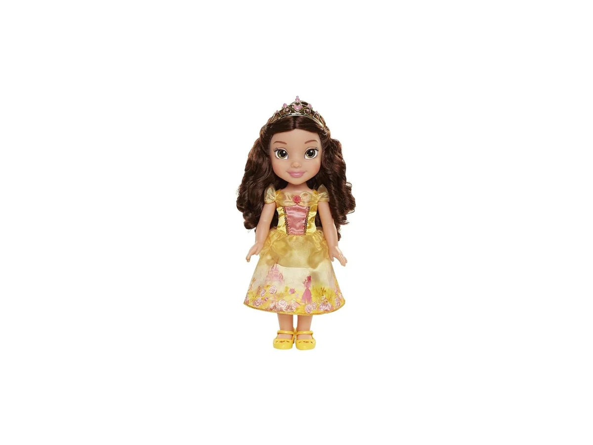 Disney Princess Belle Doll 35 cm, Reflective Glitter Eyes