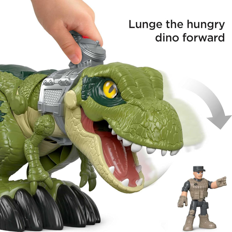 Fisher Price Jurassic World Imaginext Mega Mouth T-Rex Figure Set
