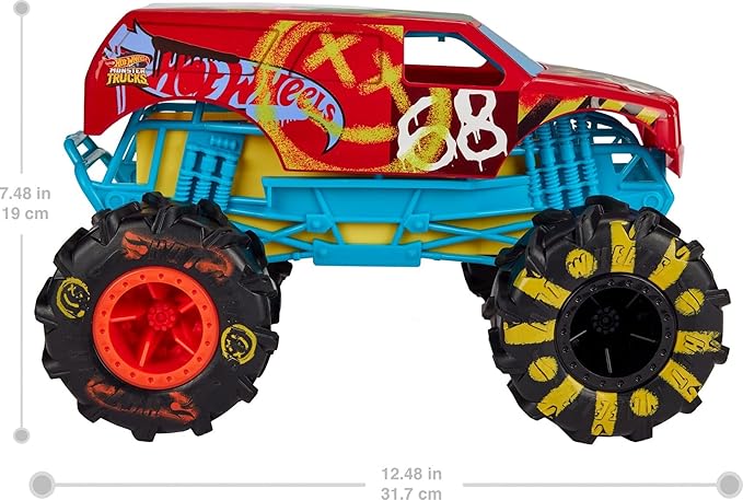 Hot Wheels Monster Trucks Remote Control Demo Derby Vehicle