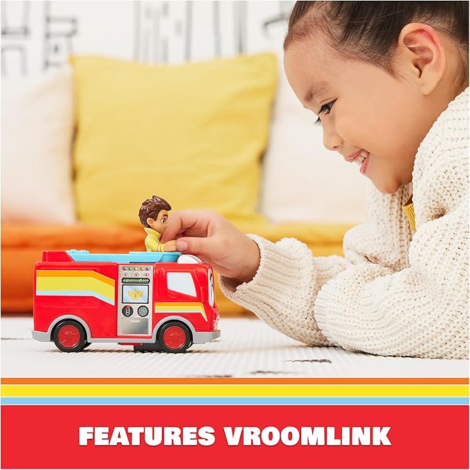 Disney Junior Firebuds Bo & Flash Figure & Vehicle