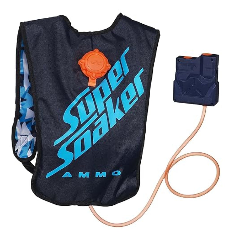 Nerf Super Soaker Ammo X-Treme Hydro Pack Water Blaster Vest Backpack Hasbro