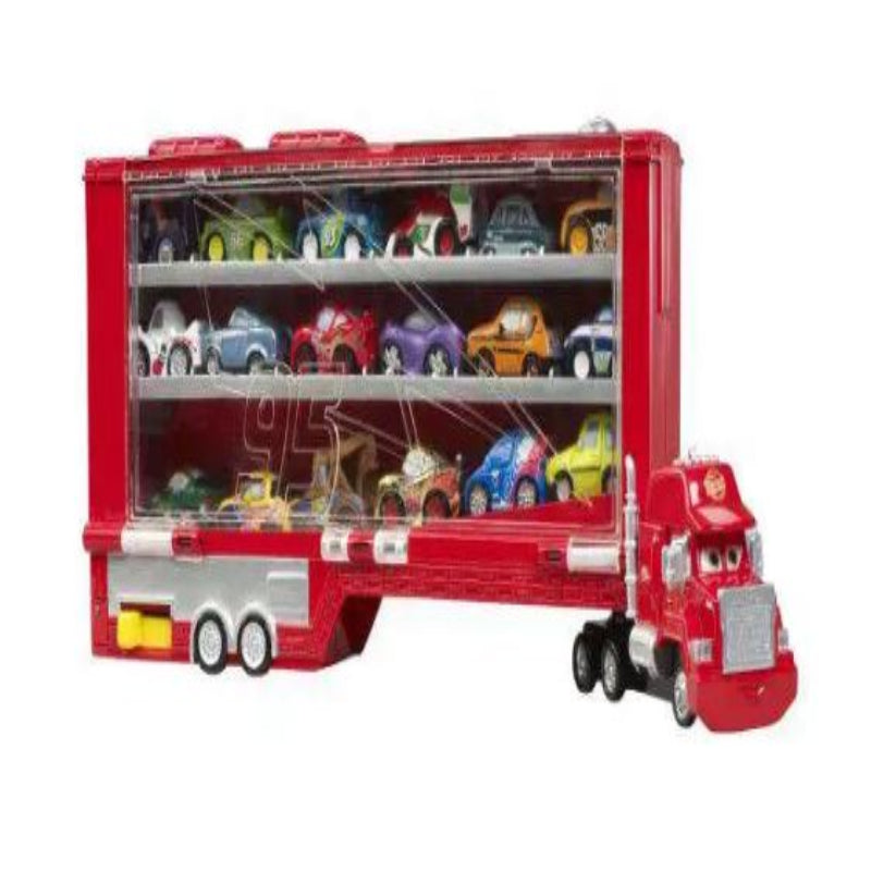Disney / Pixar Cars Micro Drifters Mack Transporter Rolling Display Case