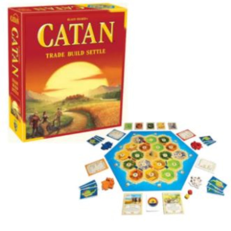 Catan Trade Build Settlers Board Game