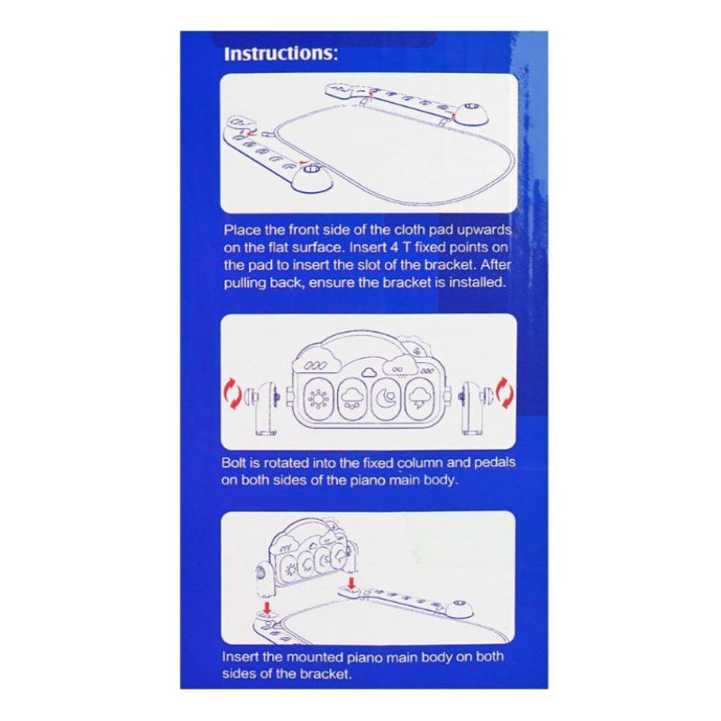 Huanger Piano Fitness Rack, For 0m+, HE0652