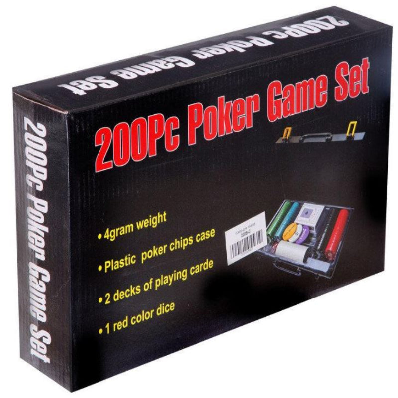 200 PC POOKER GAME SET