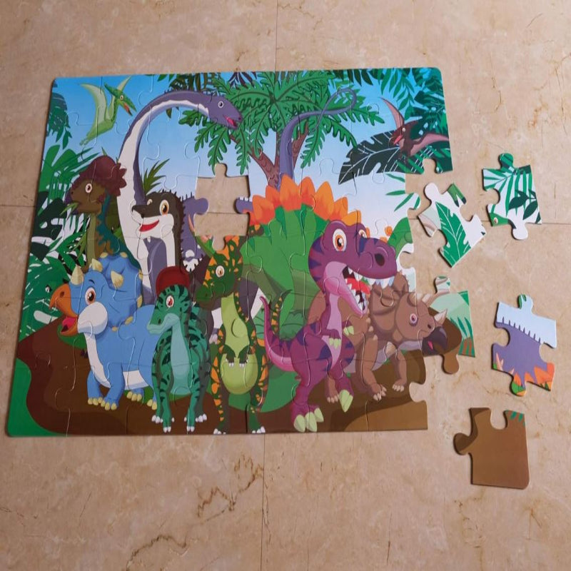 Store2508 Dinosaur Jumbo Floor Jigsaw Puzzle 48 Pcs. Puzzle Size – 87*57 cm