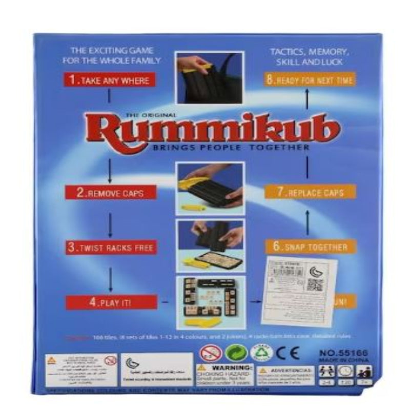 Time Rummikub Family Board Game