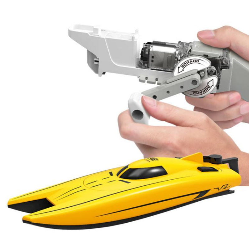 STEM New Power Handbetrieb ener Generator Propeller Racing Yacht Boat Toy