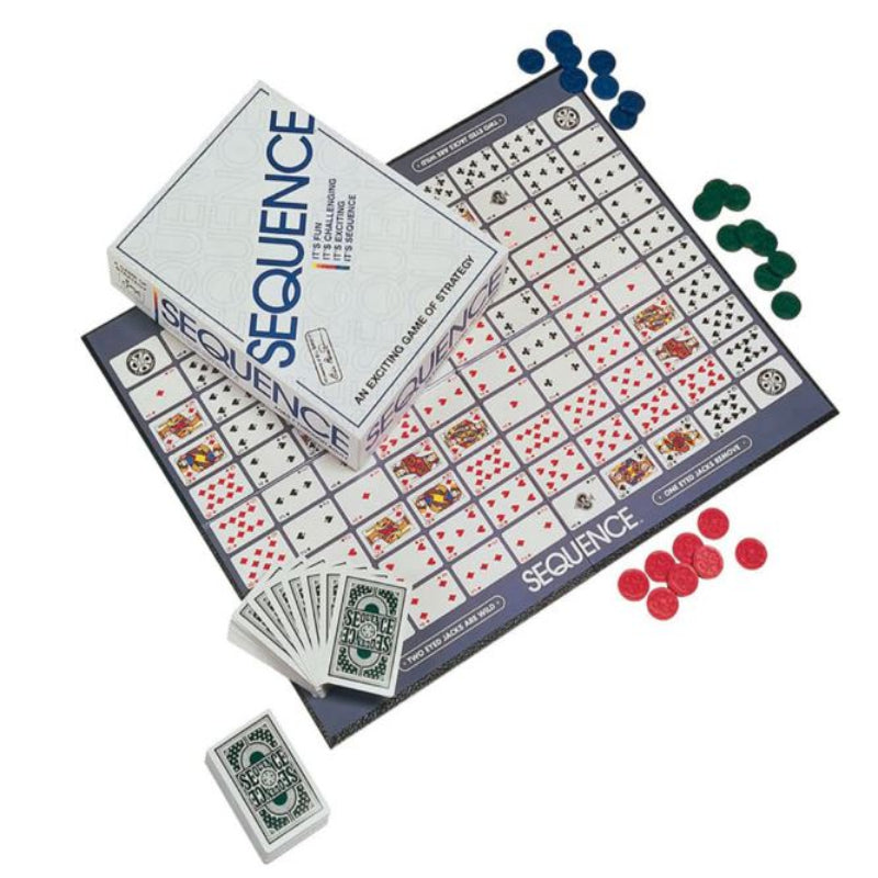Sequence An Exciting Game Of Strategy Board Game S