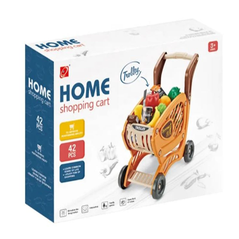 Trolley Toddler Shopping Cart Toy