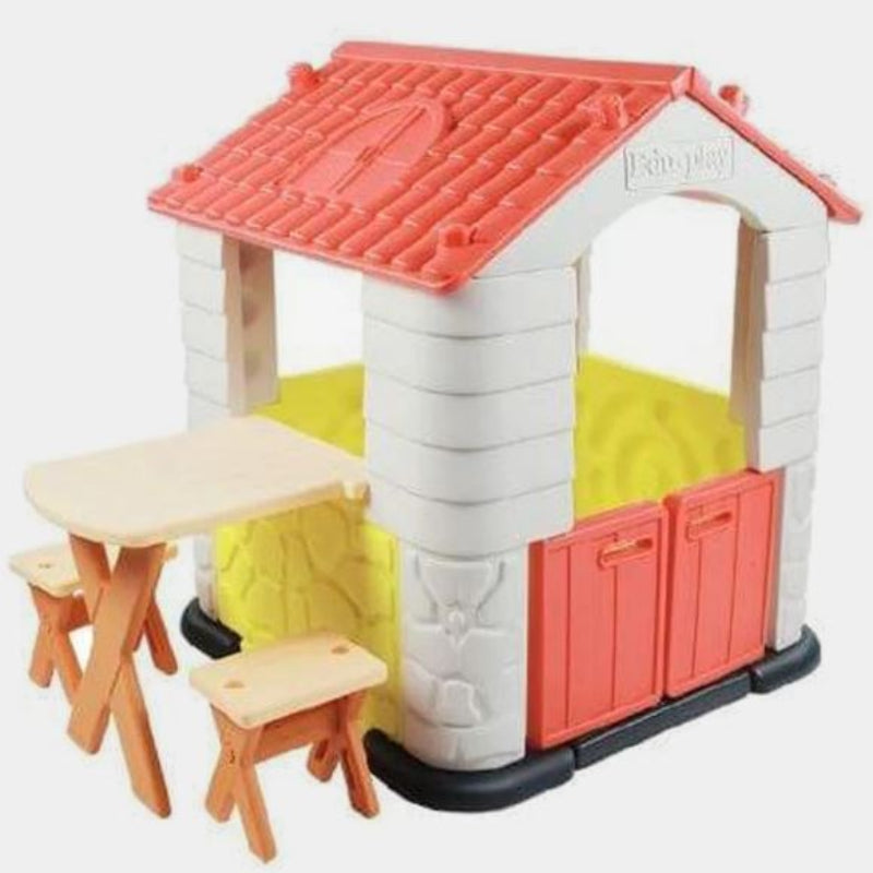 ACTIVITY EDU-PLAYHOUSE WITH TABLE AND CHAIR SET