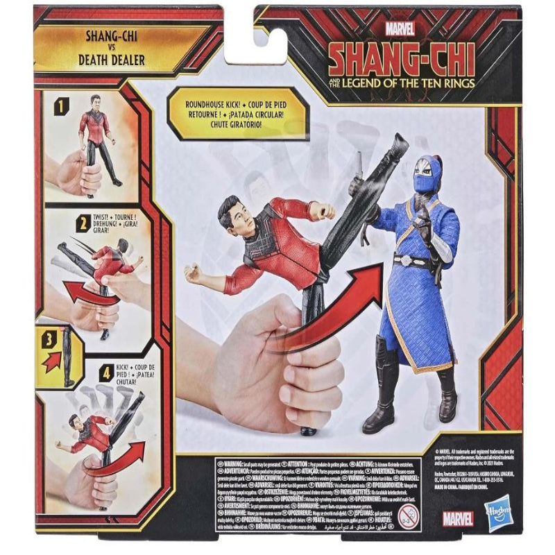 Marvel Hasbro Shang-Chi and The Legend of The Ten Rings Action Figure Toys, Shang-Chi vs. Death Dealer 6-inch Battle Pack