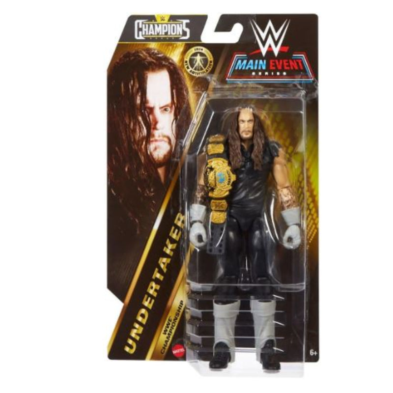 WWE Main Event Series Champions - 6-inch Articulated Figure - Undertaker Figures + Belt