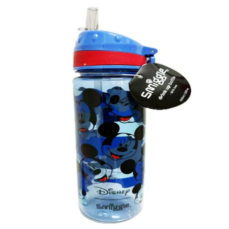 Mickey Mouse Drink Up Plastic Drink Bottle 650ML