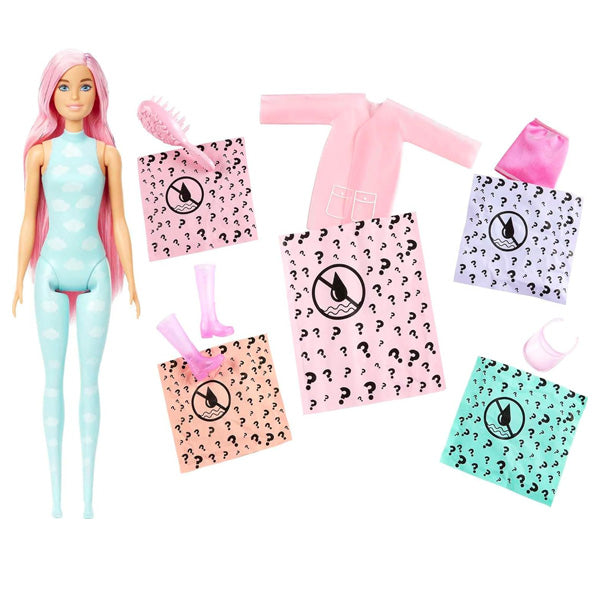 Barbie Color (Colour) Reveal Doll with 7 Unboxing Surprises All Exciting Series
