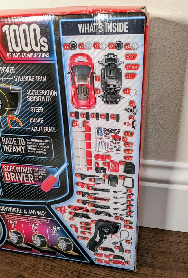 HEXBUG HEXMODS Pro Series Elite Raceway Customizable RC Car