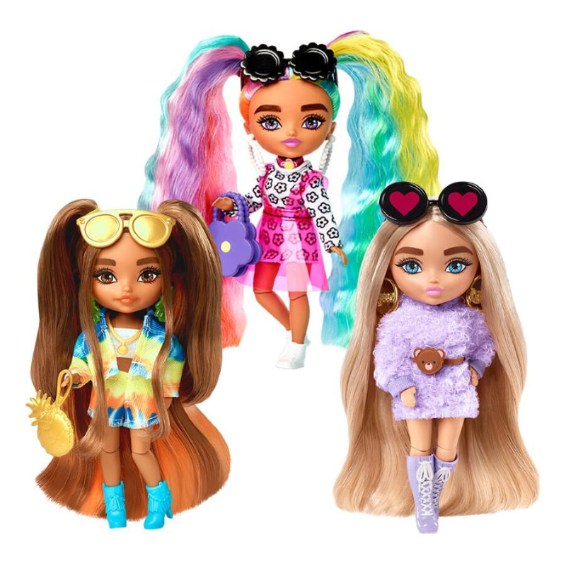 Barbie Extra Minis Dolls New Lot Of 2