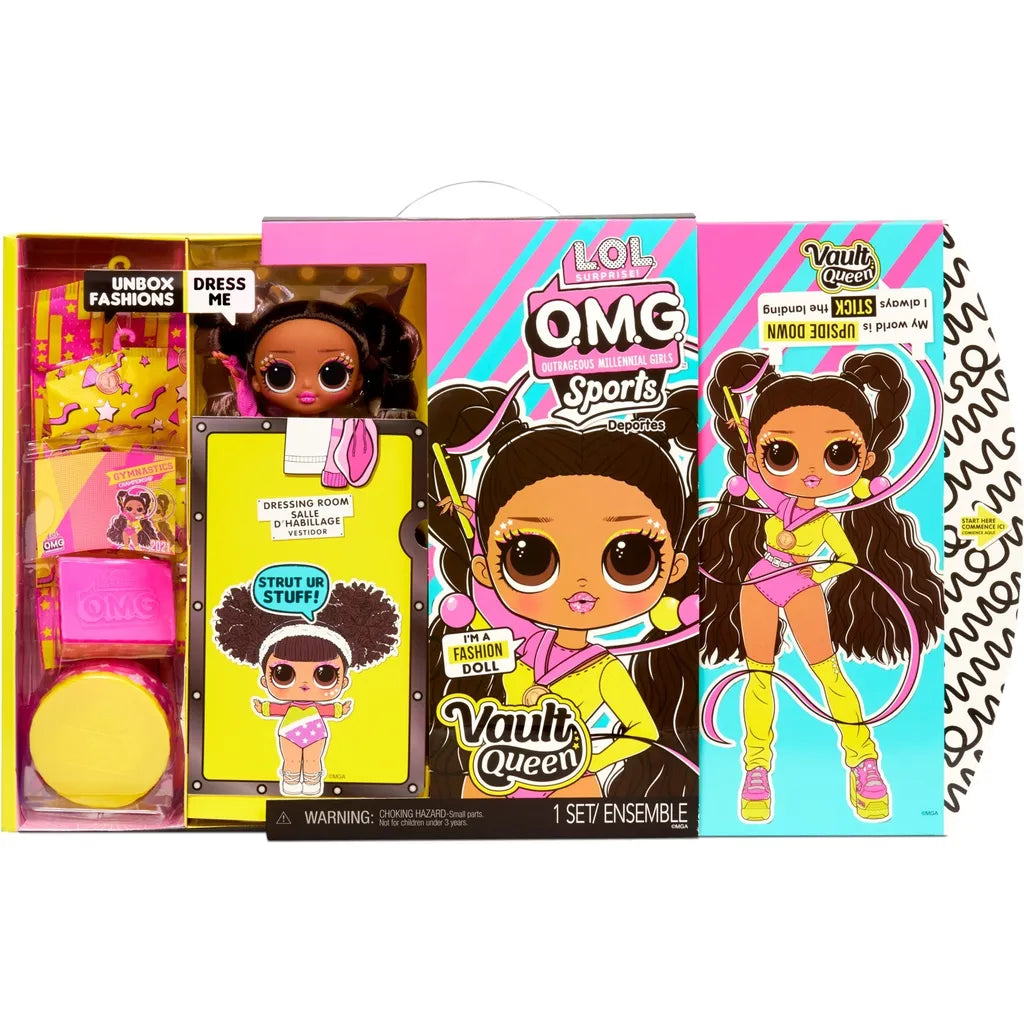 LOL Surprise! Sports Vault Queen Fashion Doll With 20 Surprises