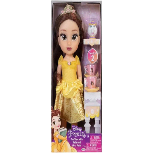 Jakks Disney Princess Doll Tea Time Belle Play Frozen Gift