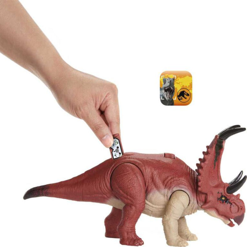 Jurassic World Dino Trackers Diabloceratops Action Figure [Wild Roar]