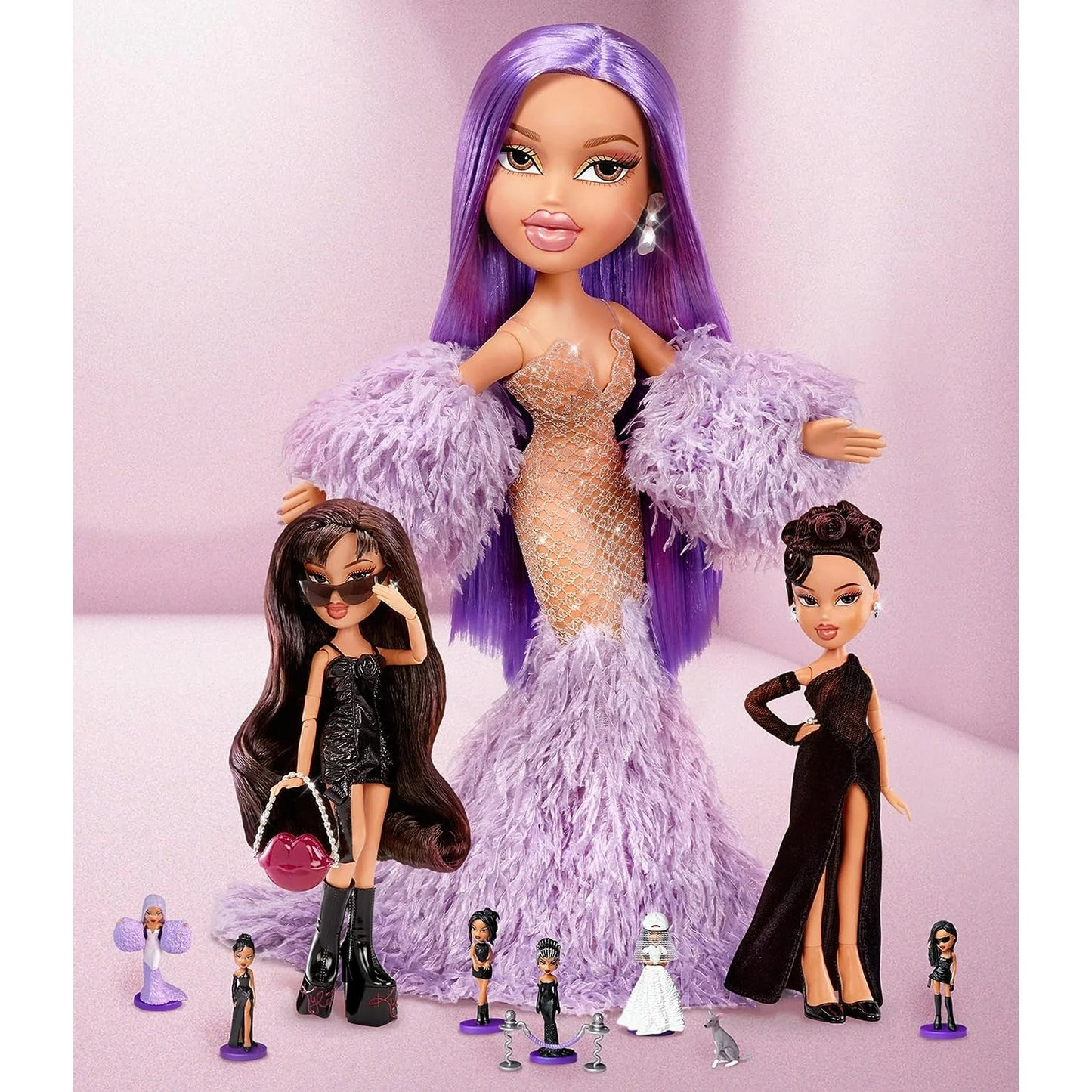Bratz x Kylie Jenner 24-Inch Large-Scale Fashion Doll with Gown, 2 Feet Tall