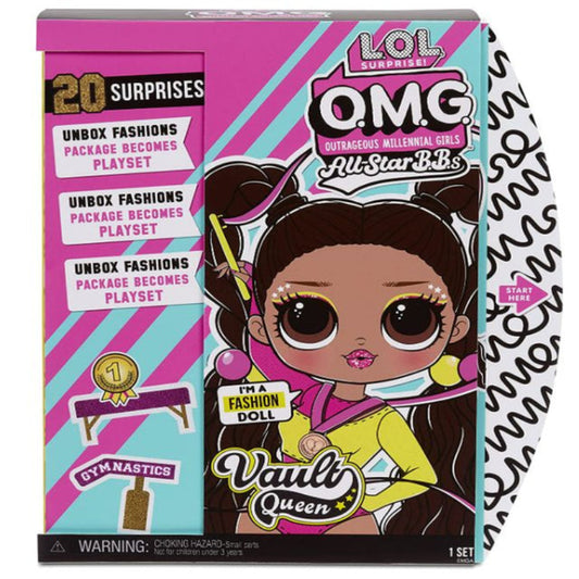 LOL Surprise! Sports Vault Queen Fashion Doll With 20 Surprises