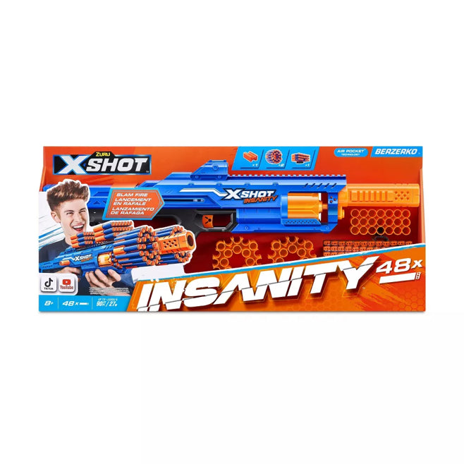 X-Shot Insanity Berzerko Blaster [48 Darts]