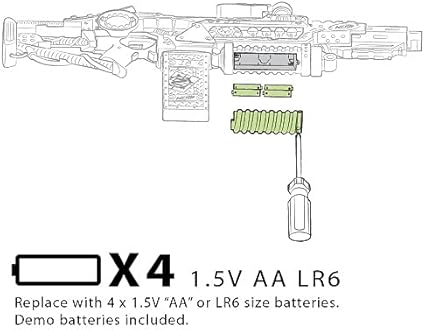 NERF Zombie Strike Revoltinator Blaster