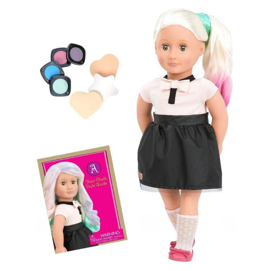 Amya Doll Chalk Deco Hair