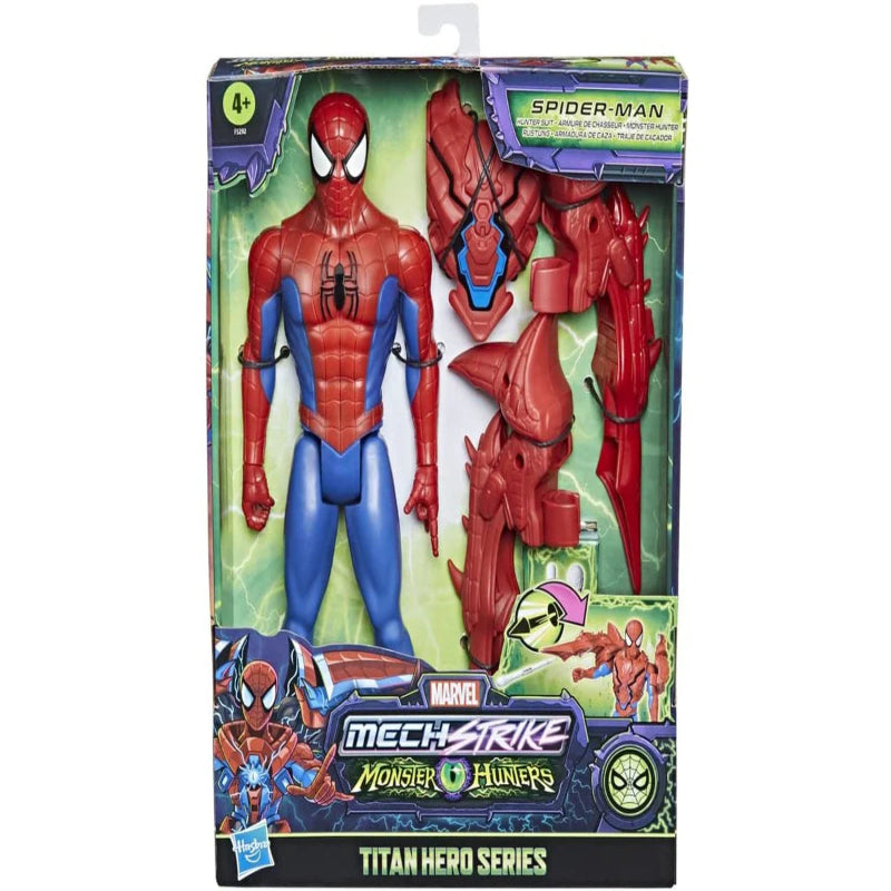 Marvel Mech Strike Monster Hunters Titan Hero Series Hunter Suit Spider-Man