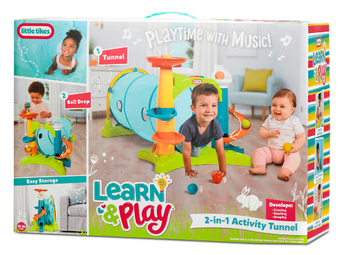 Little Tikes 2-in-1 Activity Tunnel