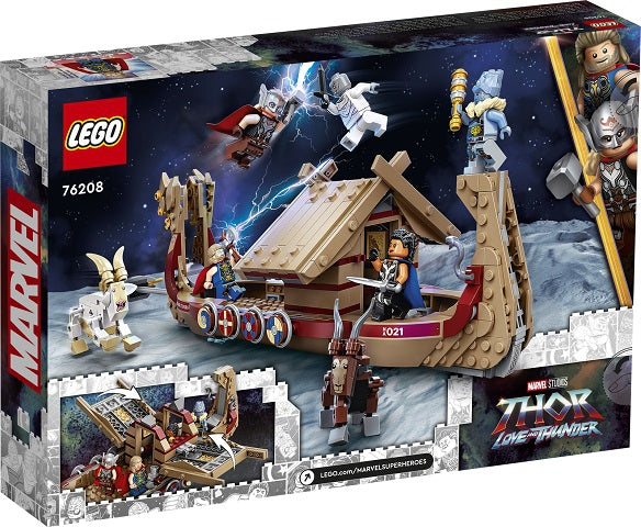 LEGO, Marvel, The Goat Boat Constructor, 564 Parts