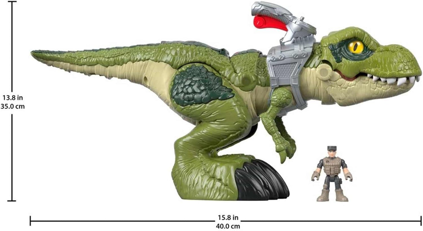 Fisher Price Jurassic World Imaginext Mega Mouth T-Rex Figure Set