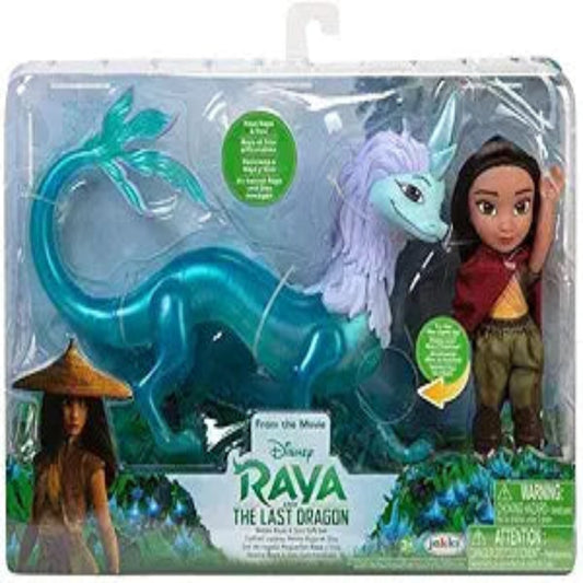Disney's Raya and the Last Dragon Petite Raya and Sisu Gift Set-