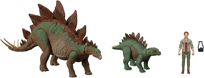 Jurassic World Legacy Collection Dr. Sarah Harding & Stegosaurus Action Figure Set