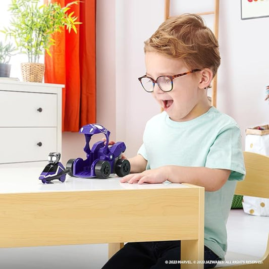 Spidey n Friends Feature Vehicle Black Panther 2 in 1 Patroller