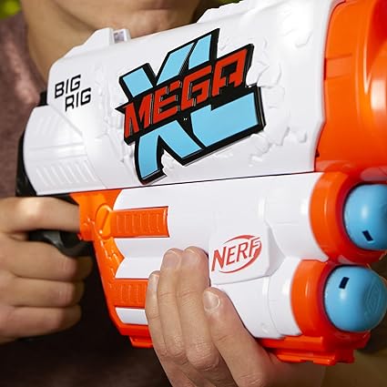 Nerf Mega XL Big Rig Blaster Largest Nerf Mega Toy Kids 3 Nerf Mega XL Dart