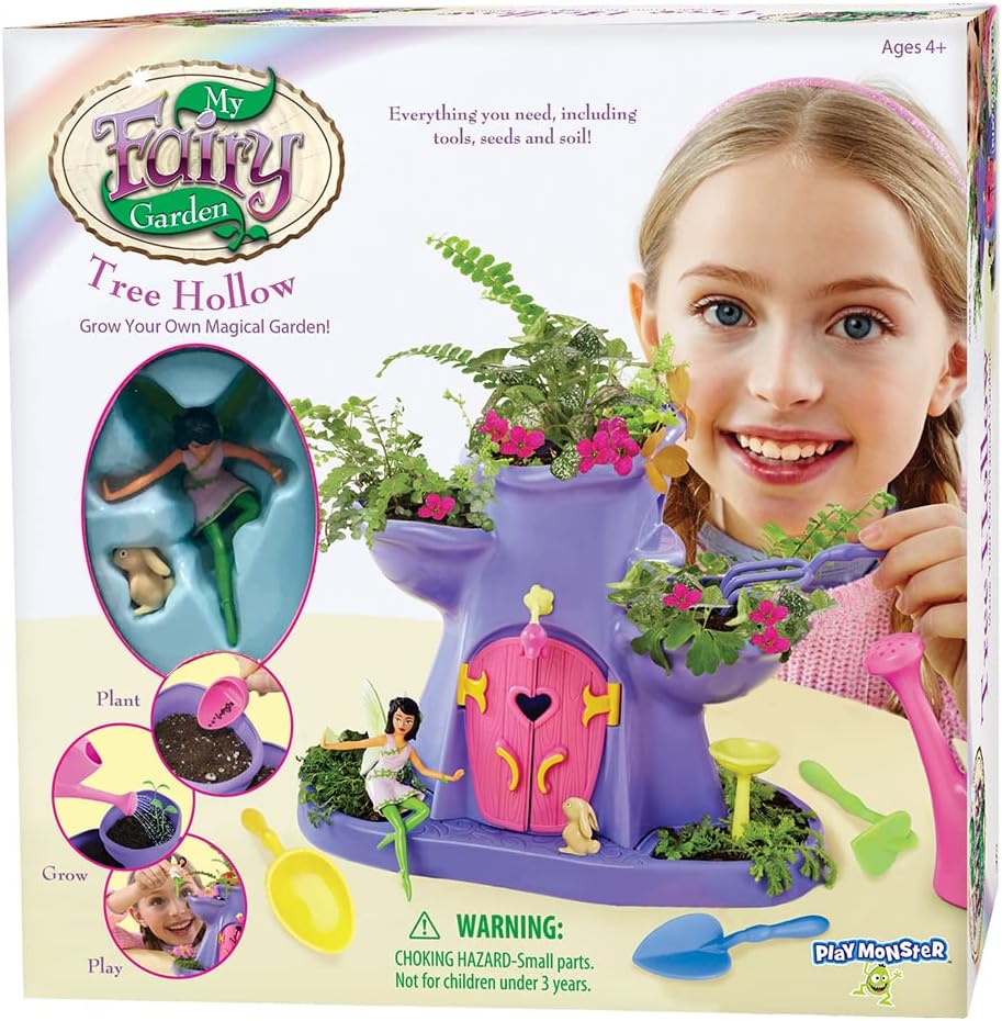 My Fairy Garden Tree Hollow! Grow your own Magical Garden