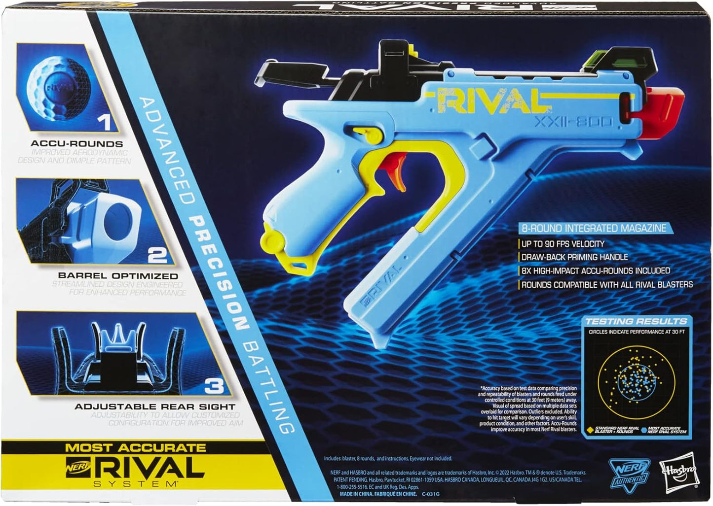 Hasbro Nerf Rival Vision XXII-800