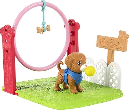 Barbie Chelsea Can Be Doll & Dog Trainer Playset with 6 inch DollBarbie Chelsea Can Be Doll & Dog Trainer Playset with 6 inch Doll