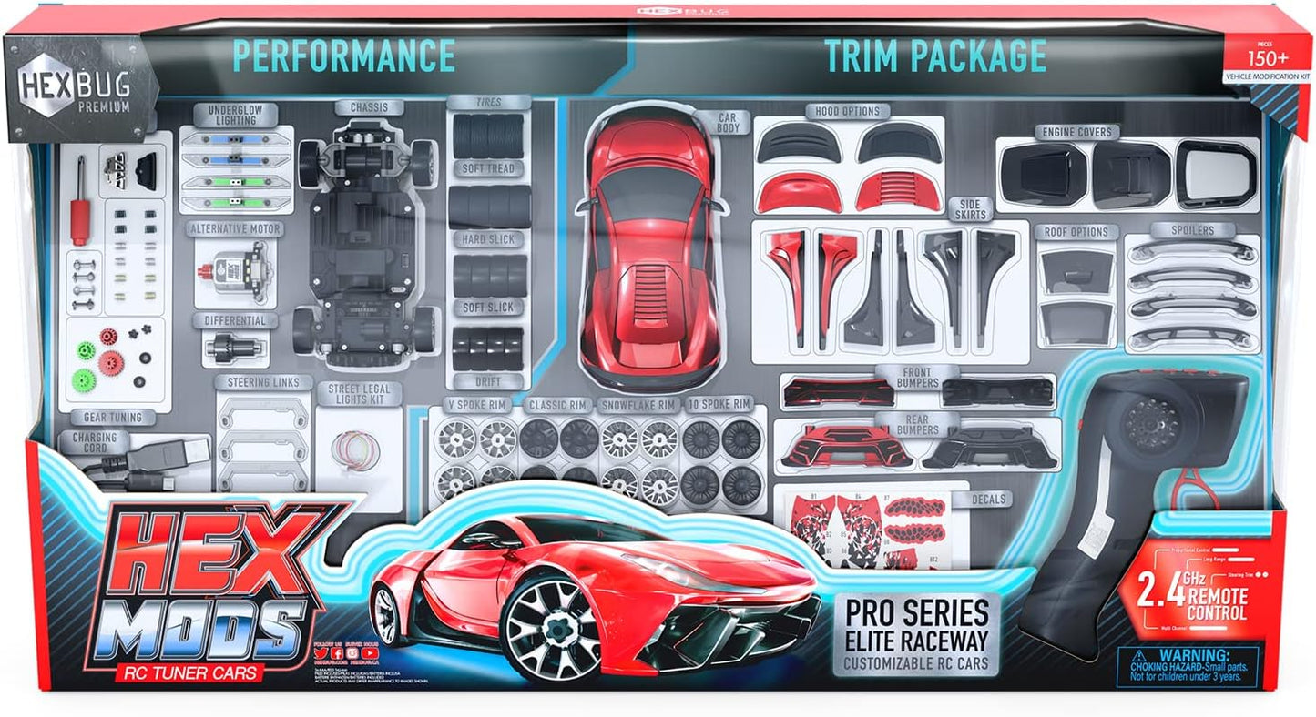 HEXBUG HEXMODS Pro Series Elite Raceway Customizable RC Cars