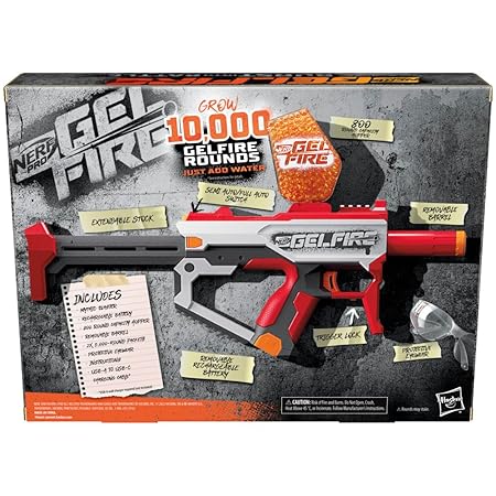 NERF Mythic Blaster 10,000 Gelfire Rounds