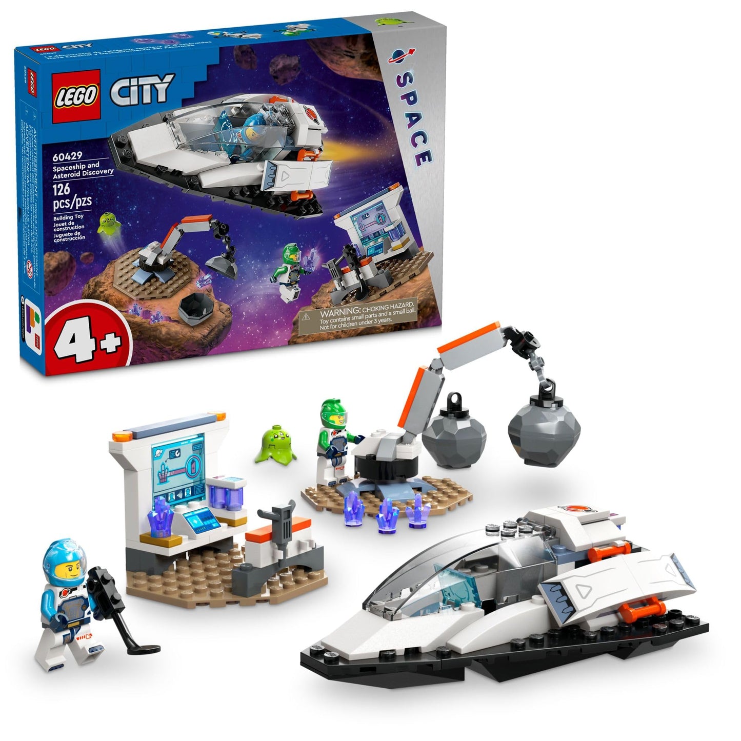LEGO 60429 Spaceship and Asteroid Discovery