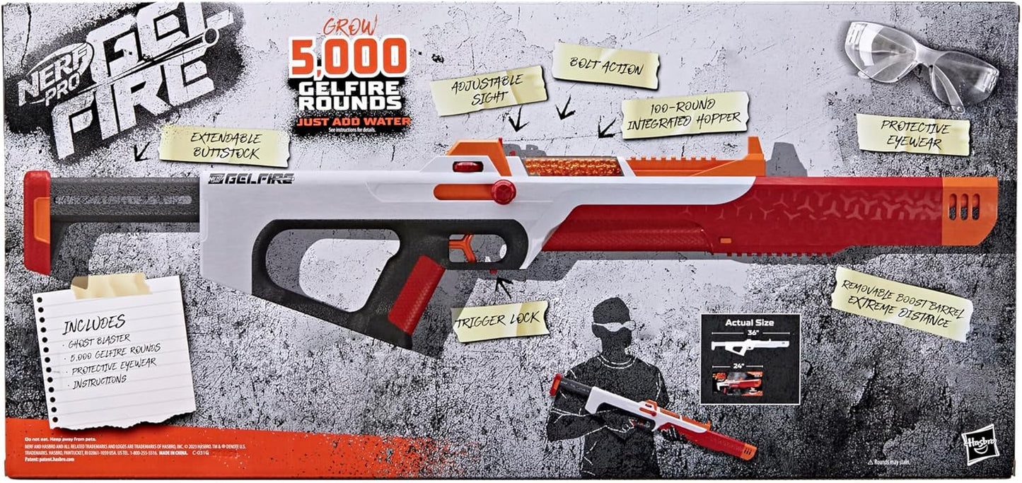 Nerf Pro Gelfire Ghost Blaster