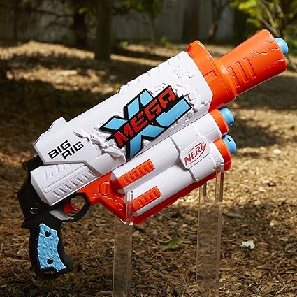 Nerf Mega XL Big Rig Blaster Largest Nerf Mega Toy Kids 3 Nerf Mega XL Dart