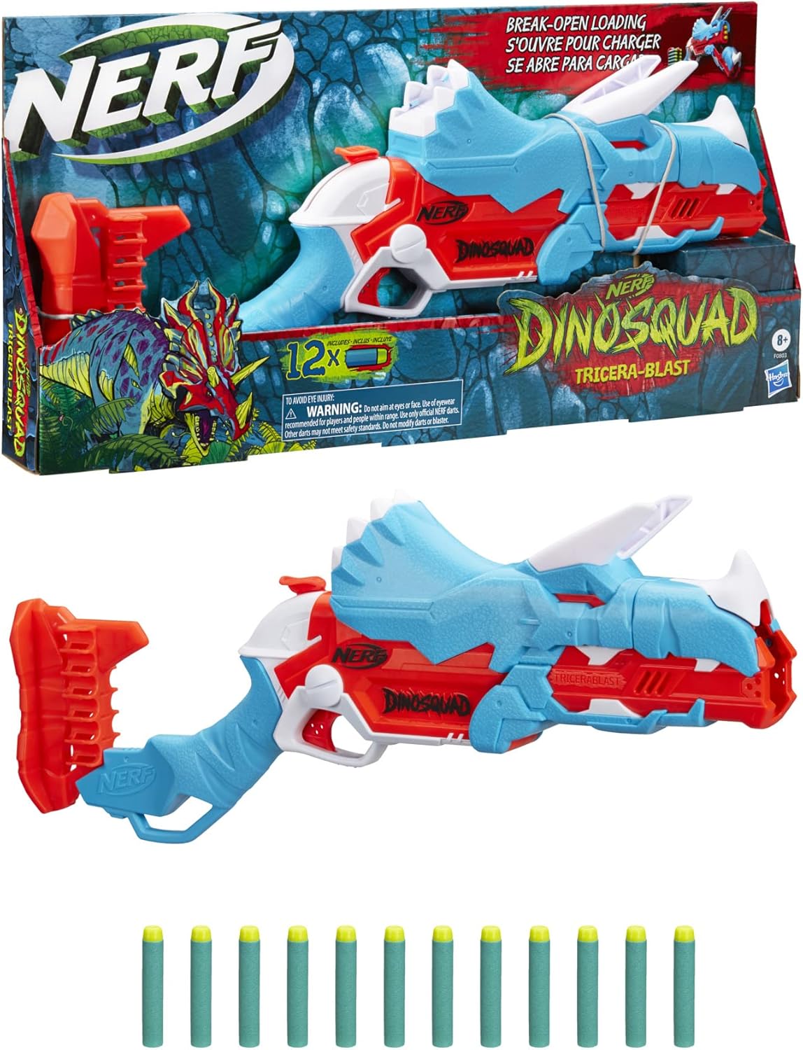NERF Dinosquad Tricera-Blast Blaster