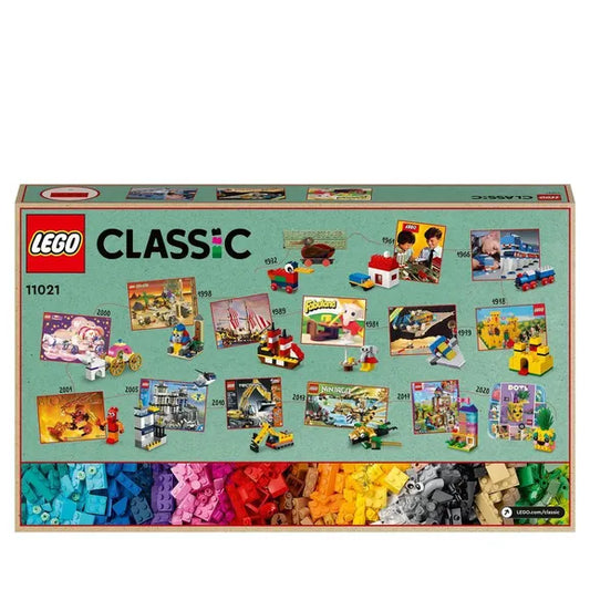 LEGO® 11021 Classic 90 Years Of Play Bricks Iconic Models Set