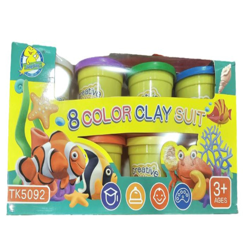 8 COLOUR CLAY