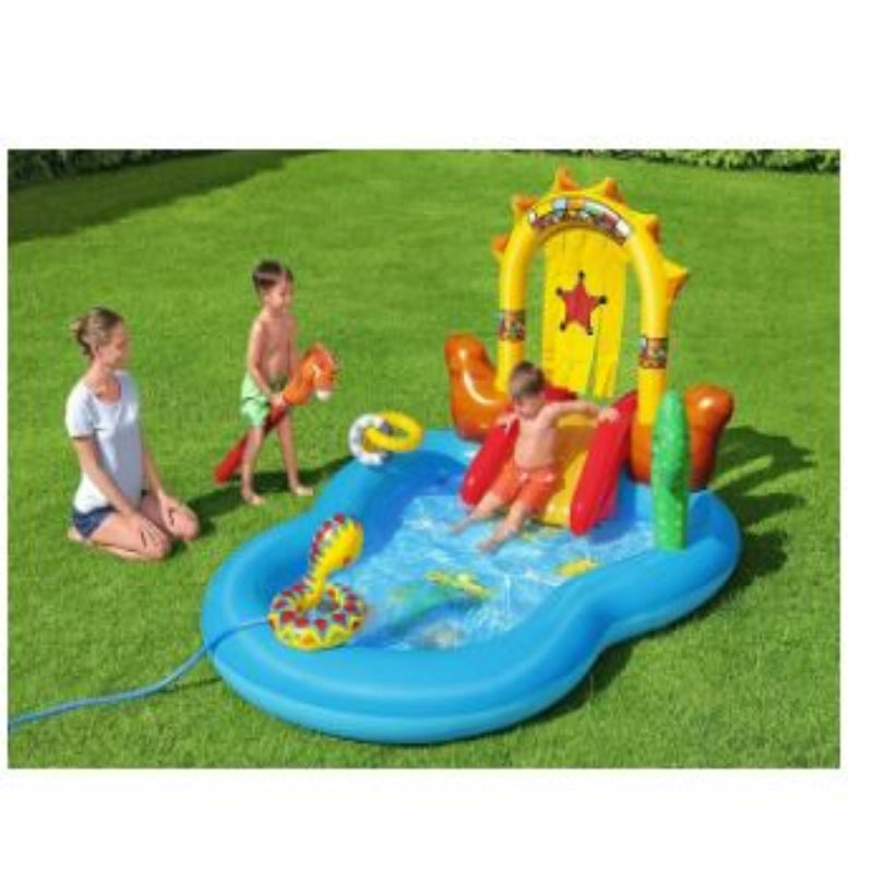 BESTWAY 53118 Wild West Play Centre 8'8" x 6'2" x 55"