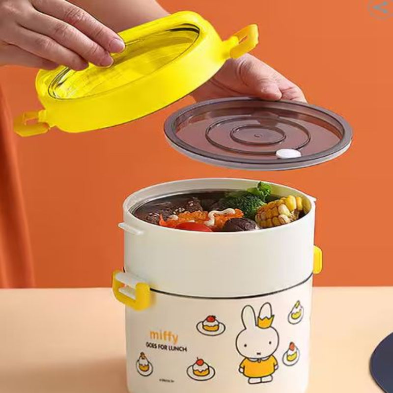 LITTLE SURPRISE BOX Graphic Print 2-Tier Lunch Box